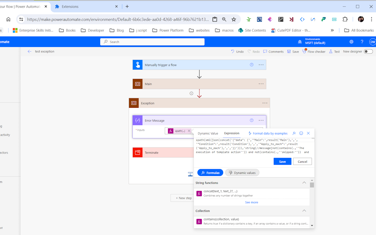 Exception - Power DevBox